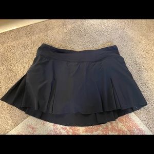 Black Lululemon skirt